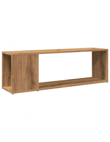 Mobile TV Rovere Artigianale 100x24x32 cm in Legno Multistrato