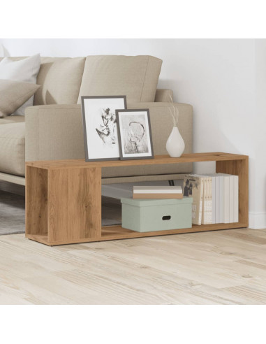 Mobile TV Rovere Artigianale 100x24x32 cm in Legno Multistrato