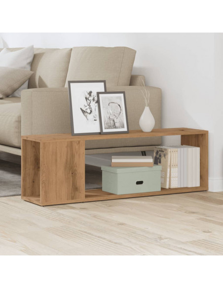 Mobile TV Rovere Artigianale 100x24x32 cm in Legno Multistrato