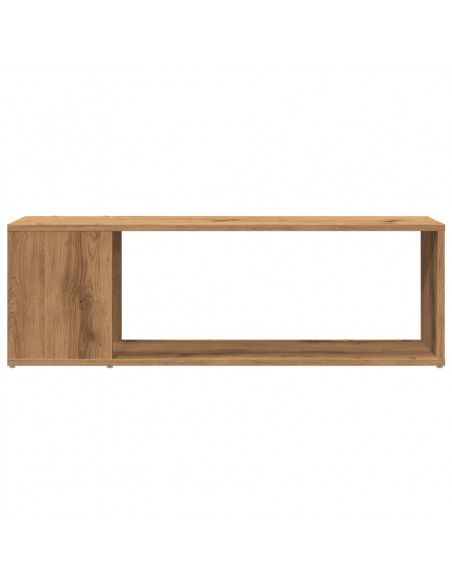 Mobile TV Rovere Artigianale 100x24x32 cm in Legno Multistrato