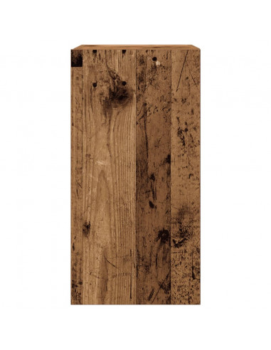 Mobili TV 2 pz Legno Antico 30,5x30x60 cm in Legno Multistrato