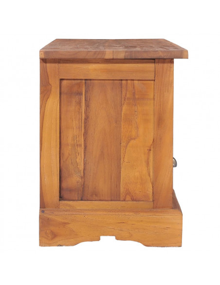 Mobile Porta TV 100x30x40 cm in Legno Massello di Teak