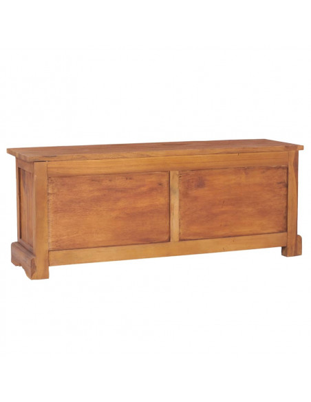Mobile Porta TV 100x30x40 cm in Legno Massello di Teak