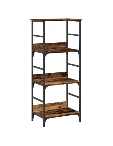 Libreria Legno Antico 50x33x117,5 cm in Legno Multistrato