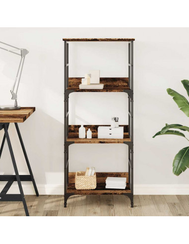 Libreria Legno Antico 50x33x117,5 cm in Legno Multistrato