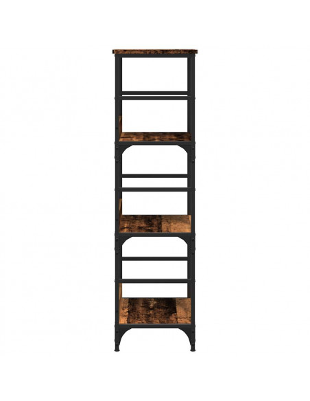 Libreria Legno Antico 50x33x117,5 cm in Legno Multistrato