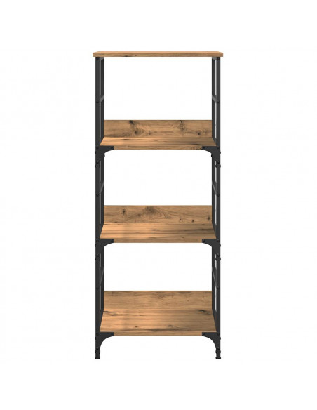 Libreria Rovere Artigianale 50x33x117,5 cm Legno Multistrato