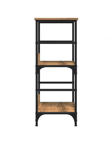 Libreria Rovere Artigianale 50x33x82 cm Legno Multistrato