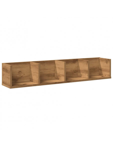 Mensola a Muro CD Artigianale 100x18x18 cm Legno Multistrato