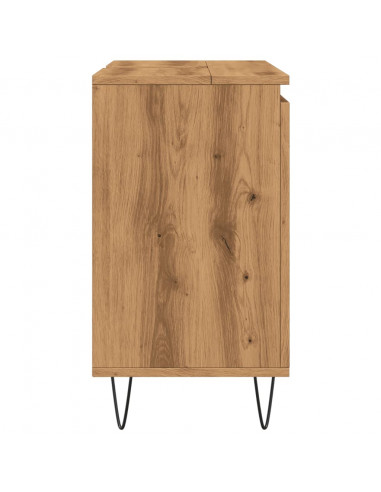 Mobile da Bagno Rovere Artigianale 58x33x60 cm in Truciolato