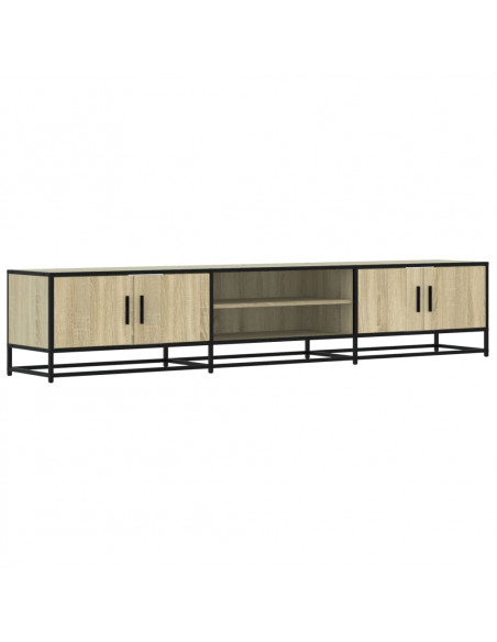 Mobile per TV Rovere Sonoma 210x35x41 cm in Truciolato