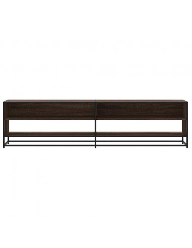 Mobile Porta TV Rovere Marrone 180,5x40x46 cm in Truciolato