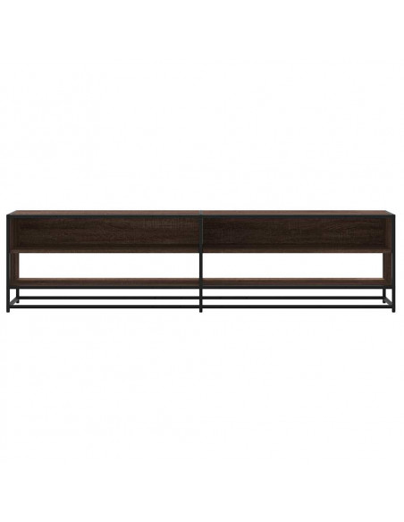 Mobile Porta TV Rovere Marrone 180,5x40x46 cm in Truciolato