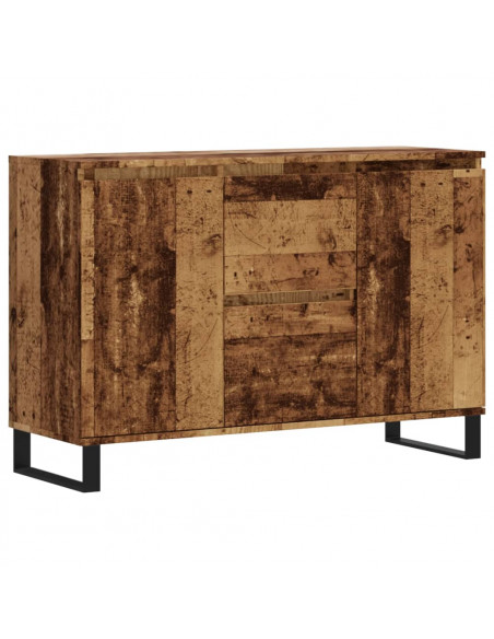 Credenza Legno Antico 104x35x70 cm in Legno Multistrato