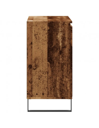 Credenza Legno Antico 104x35x70 cm in Legno Multistrato