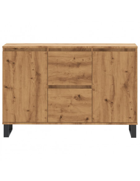 Credenza Rovere Artigianale 104x35x70 cm in Legno Multistrato