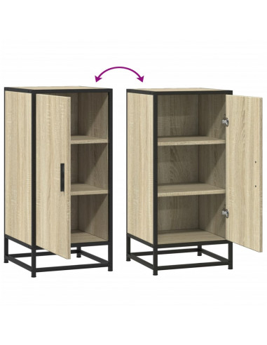 Credenza Rovere Sonoma 35,5x35x76 cm in Truciolato