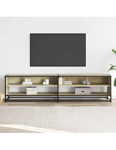 Mobile Porta TV Rovere Sonoma 180,5x40x46 cm in Truciolato