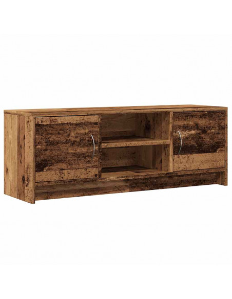 Mobile Porta TV Legno Antico 102x30x37,5 cm Legno Multistrato