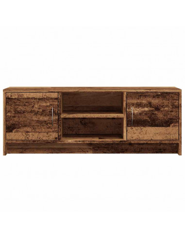 Mobile Porta TV Legno Antico 102x30x37,5 cm Legno Multistrato