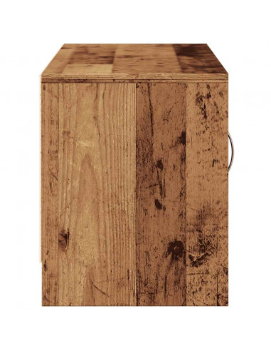 Mobile Porta TV Legno Antico 102x30x37,5 cm Legno Multistrato