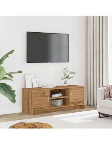 Mobile Porta TV Rovere Artigianale 102x30x37,5 cm Multistrato