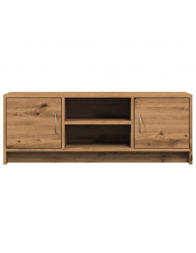 Mobile Porta TV Rovere Artigianale 102x30x37,5 cm Multistrato