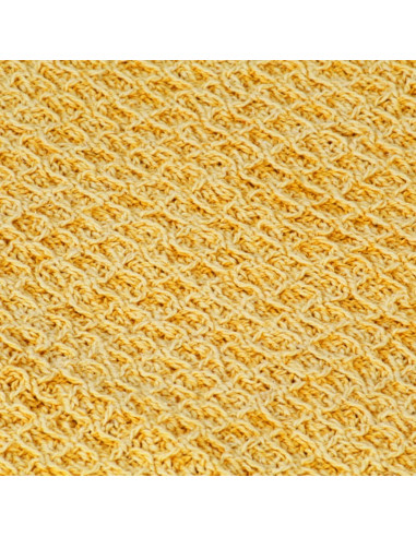 Copriletto in Cotone 160x210 cm Giallo Senape