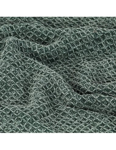 Copriletto in Cotone 160x210 cm Verde Scuro
