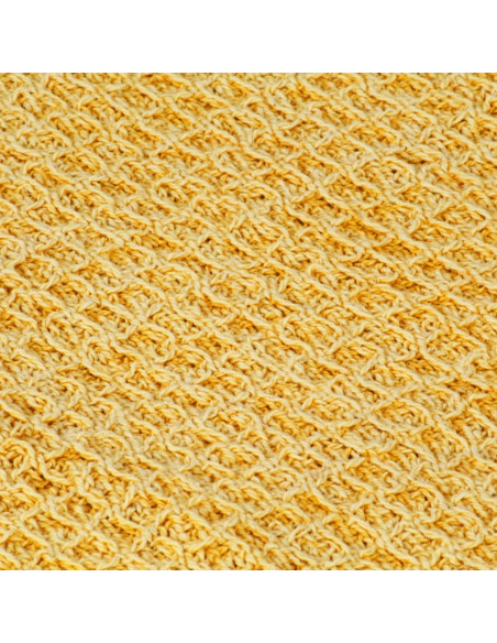 Copriletto in Cotone 220x250 cm Giallo Senape