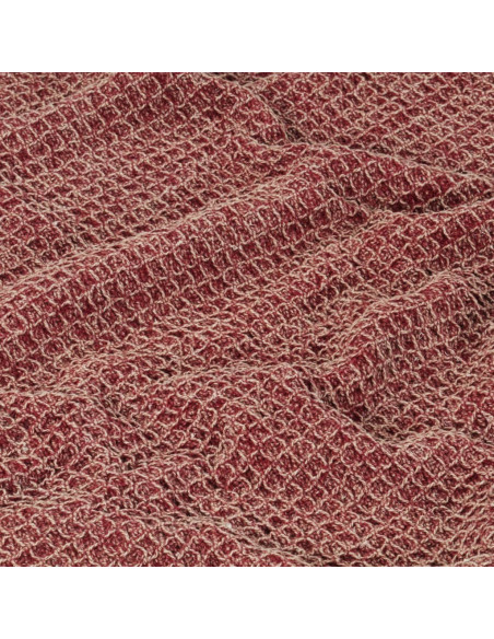 Copriletto in Cotone 220x250 cm Rosso Borgogna