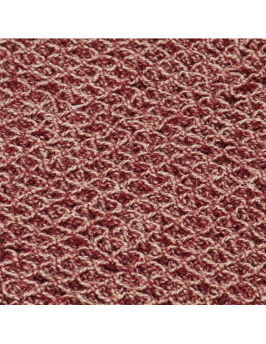 Copriletto in Cotone 220x250 cm Rosso Borgogna