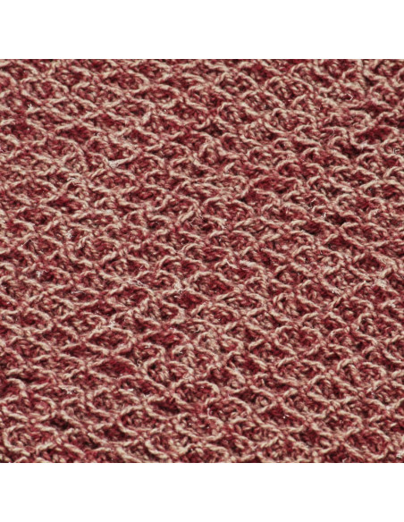 Copriletto in Cotone 220x250 cm Rosso Borgogna