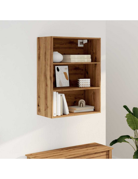 Armadietto Pensile Rovere Artigianale 69,5x32,5x90 cm
