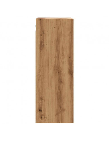 Armadietto Pensile Rovere Artigianale 69,5x32,5x90 cm