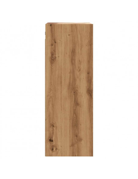Armadietto Pensile Rovere Artigianale 69,5x32,5x90 cm