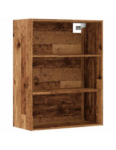 Armadietto Pensile Legno Antico 69,5x32,5x90 cm