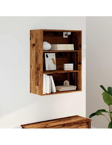 Armadietto Pensile Legno Antico 69,5x32,5x90 cm