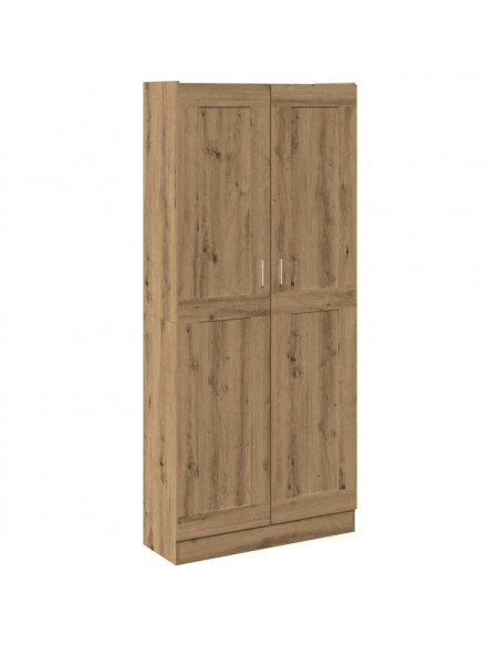 Credenza Alta Rovere Artigianale 82,5x30,5x185 cm in Truciolato