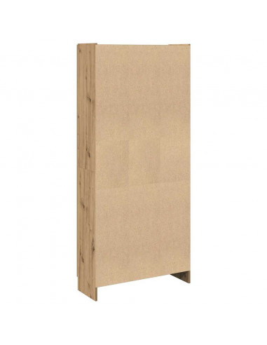 Credenza Alta Rovere Artigianale 82,5x30,5x185 cm in Truciolato