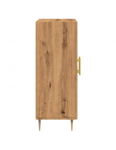 Credenza Rovere Artigianale 69,5x34x90 cm in Legno Multistrato