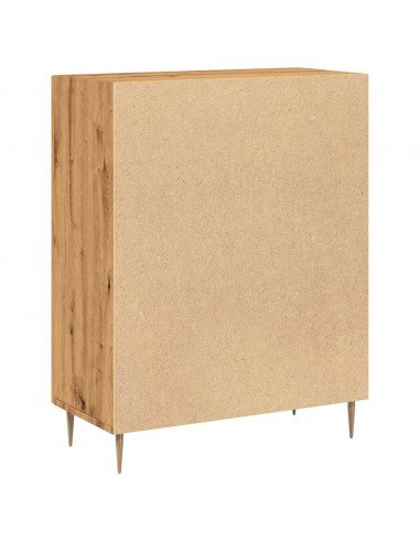 Credenza Rovere Artigianale 69,5x34x90 cm in Legno Multistrato