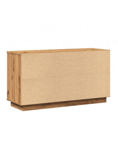 Credenza Rovere Artigianale 102x35x55 cm in Legno Multistrato