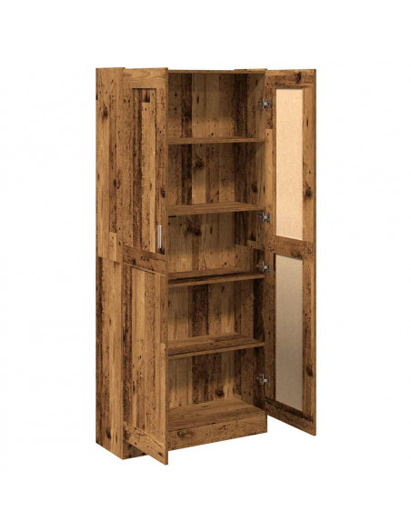 Credenza Legno Antico 82,5x30,5x185 cm in Truciolato