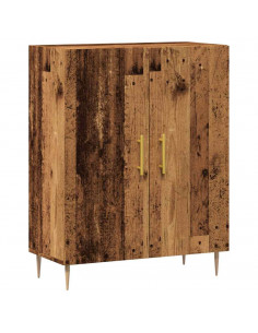Credenza Legno Antico 69,5x34x90 cm in Legno Multistrato