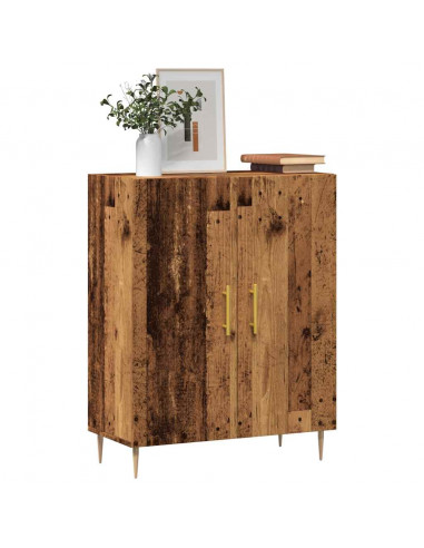 Credenza Legno Antico 69,5x34x90 cm in Legno Multistrato