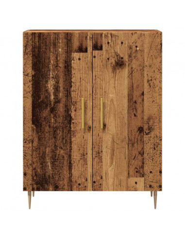 Credenza Legno Antico 69,5x34x90 cm in Legno Multistrato