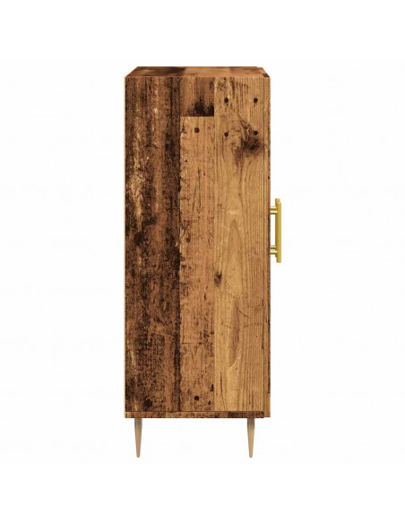 Credenza Legno Antico 69,5x34x90 cm in Legno Multistrato