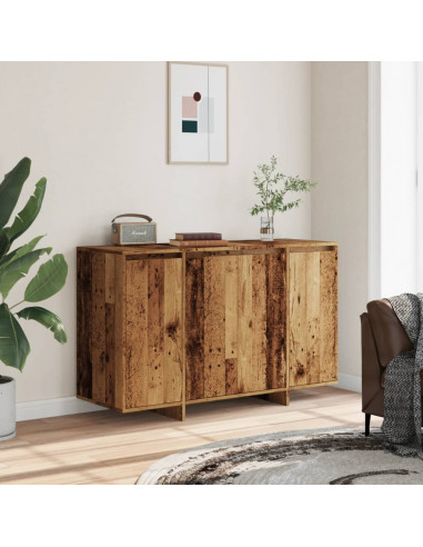 Credenza Legno Antico 120x41x75 cm in Legno Multistrato