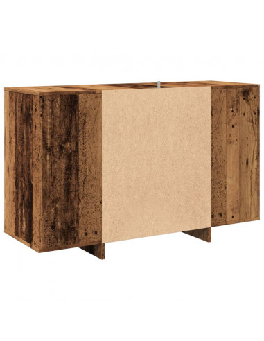 Credenza Legno Antico 120x41x75 cm in Legno Multistrato